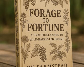 Forage to Fortune | A Seasonal Wildcrafing Guide to Making & Selling Nature’s Goods