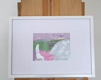 Meditación en la Naturaleza - Arte abstracto original firmado por el artista