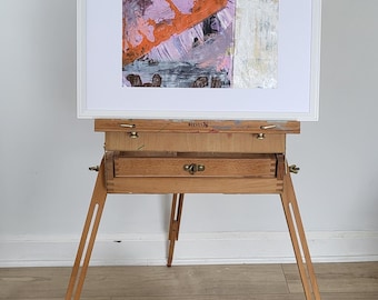 Naufragio - Arte abstracto original firmado por el artista