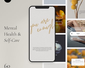 Plantillas de Instagram para terapeutas / Publicaciones, historias y reels de Canva sobre salud mental