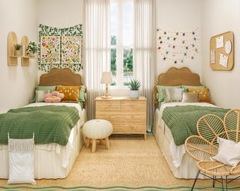 The Dylan Dorm Decor Design Kit – Winkelgids voor esthetische slaapzaal, digitale download