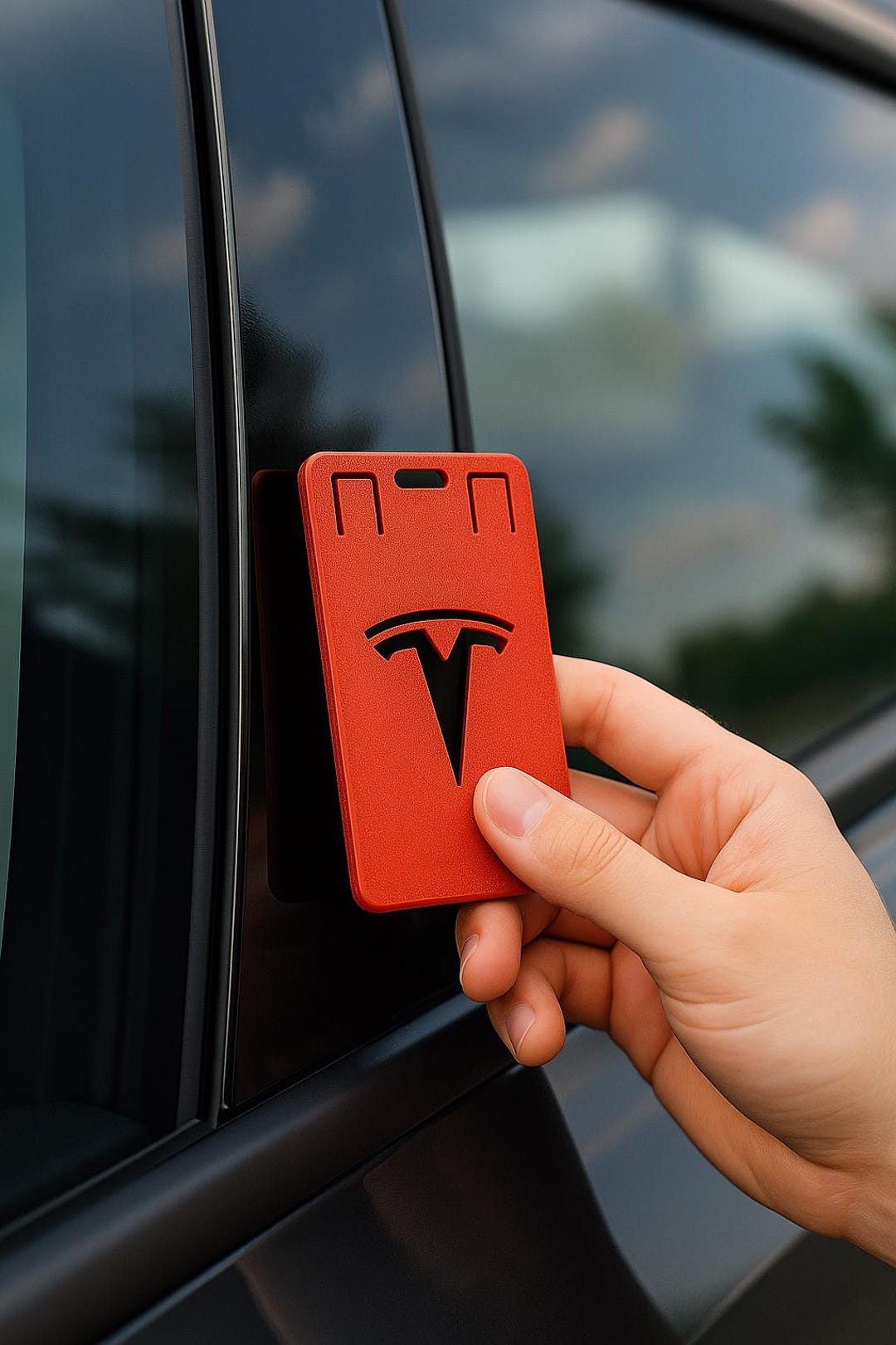 Tesla Key Card Sticker Tesla Key Card Holder – 3D Printed RFID Badge Case for Tesla Owners - Etsy