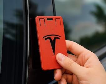 Tesla Key Card Holder – 3D Printed RFID Badge Case for Tesla Owners