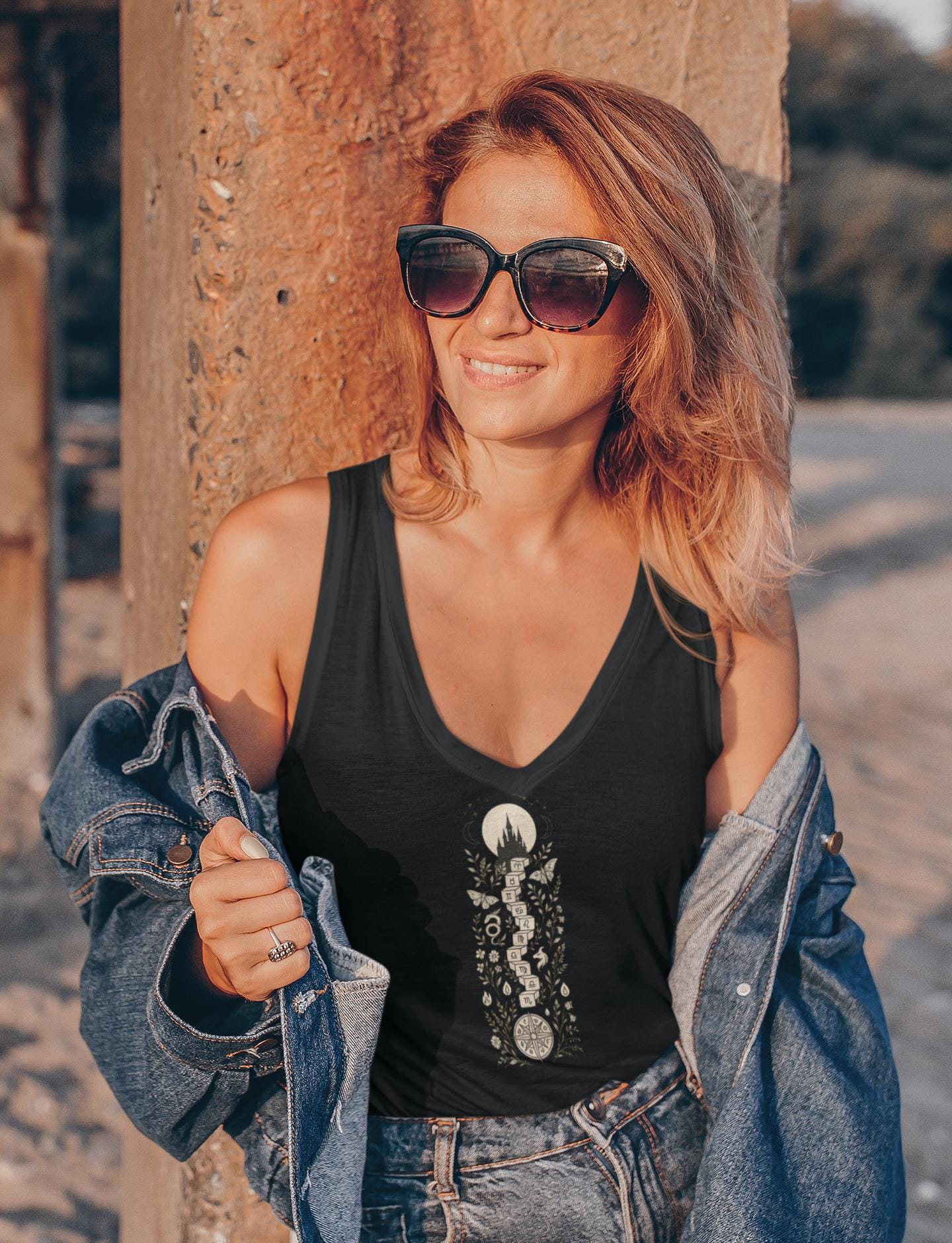 Sin Mangas Camisetas De Hombreras Mujer Sin Mangas Camiseta