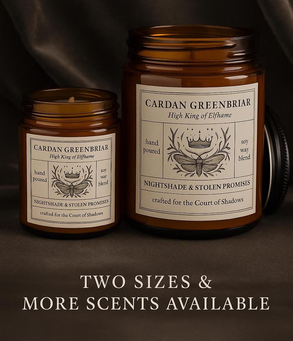 CARDAN GREENBRIAR Soy Candle - the Cruel Prince Inspired Bookish Gift,  Candle for Fantasy Readers, Fae Decor, Eco-friendly Scented Candle - Etsy