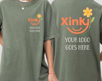 Comfort Colors® Shirt | Custom Logo Tshirt | Customized Business Shirts | Small Business Tshirt | Business Logo Shirt | Company Logo Shirts