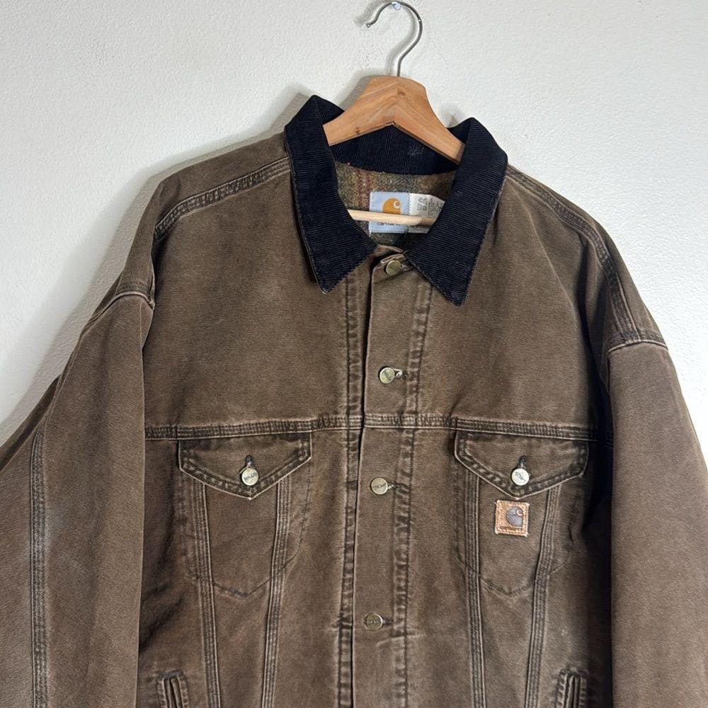 Carhartt カバーオール　L相当 Carhartt(カーハート) / カバーオール/M/コットン/BLK/ACE-04247
