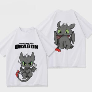 Toothless Shirt Inspired dragon Moovie– How to Train Your Dragon,  T-Shirt Unisex, Casual Tee