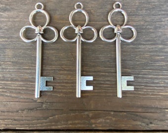 Three Large Key Pendents