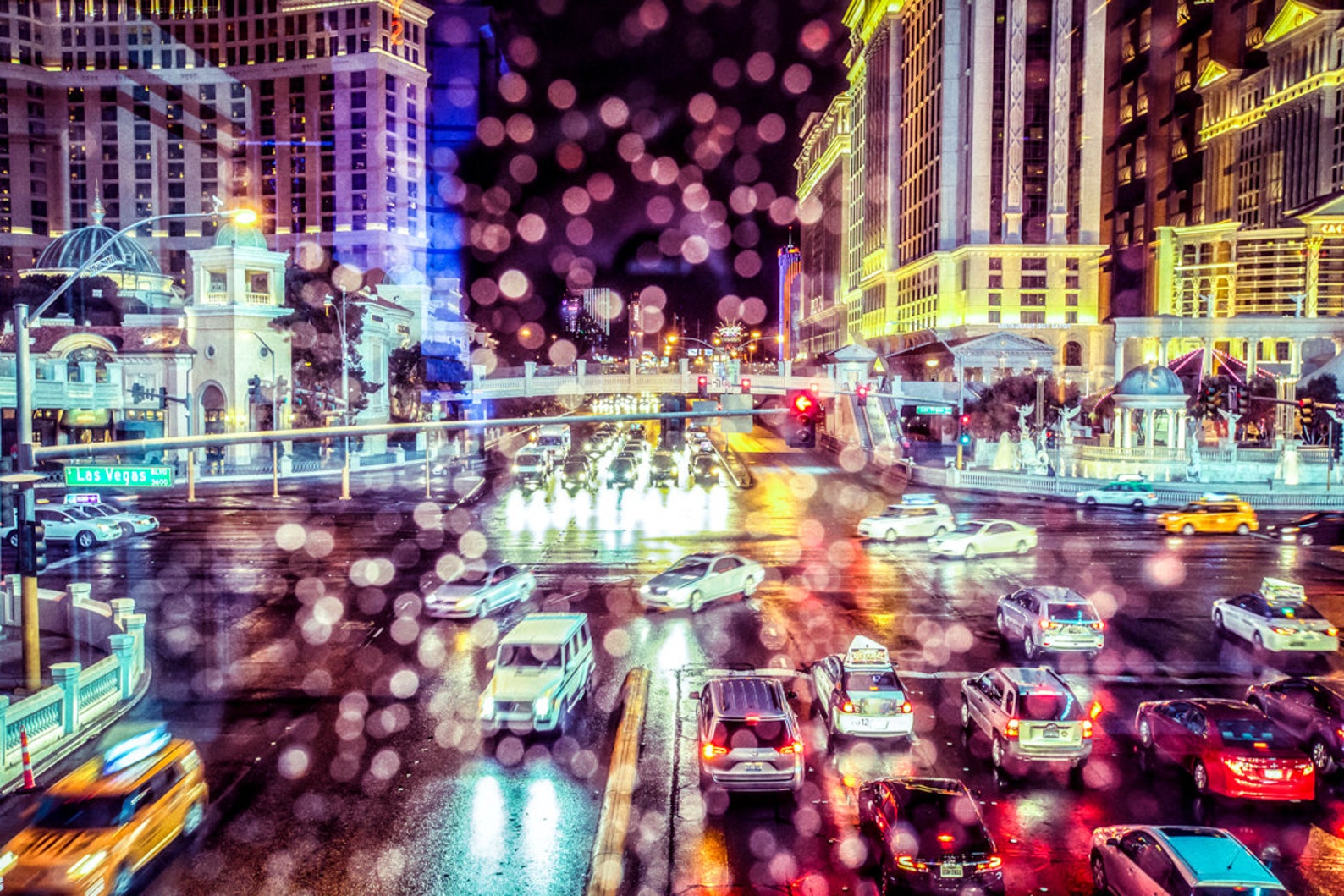 Vegas Rain Etsy
