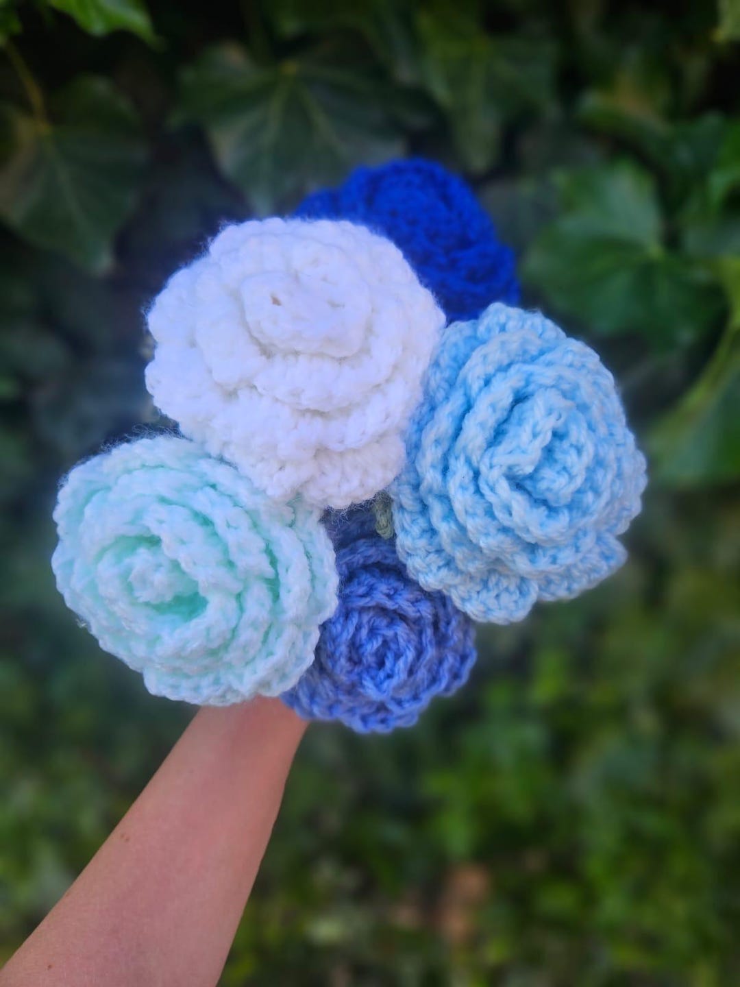 Handmade Crocheted Roses - Etsy