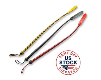 Leather Bullwhip Handcrafted  3ft Dragon Whip 16 Plaits  Equestrian Training Horse riding whip Ranchers Christmas Gift Black Friday Sales