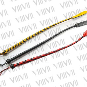 Handcrafted Leather Bullwhip: 3ft Dragon Whip, 16 Plaits - Equestrian Training