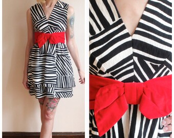 1960s Dress // Animal Print Party Dress // vintage 60s dress