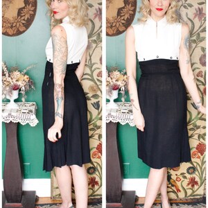 1950s Dress // 2pc Hal-Mar Cocktail Dress // vintage 50s dress