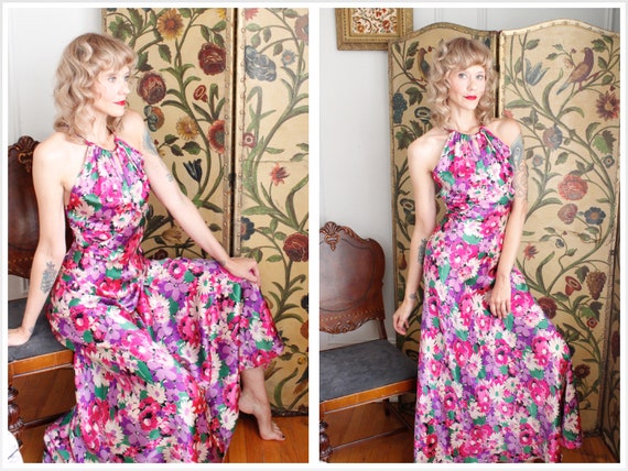 1930s Gown // Silverscreen Starlet Silk Gown // vi