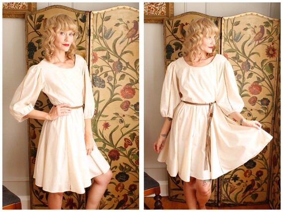 1970s Dress // Square Dance Western Dress // vinta