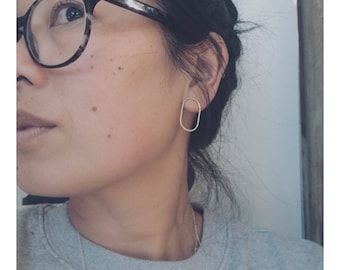 The 'Hoop-La' Hoop Studs