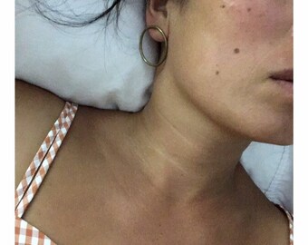 The 'Frida' Chunky Hoop Studs