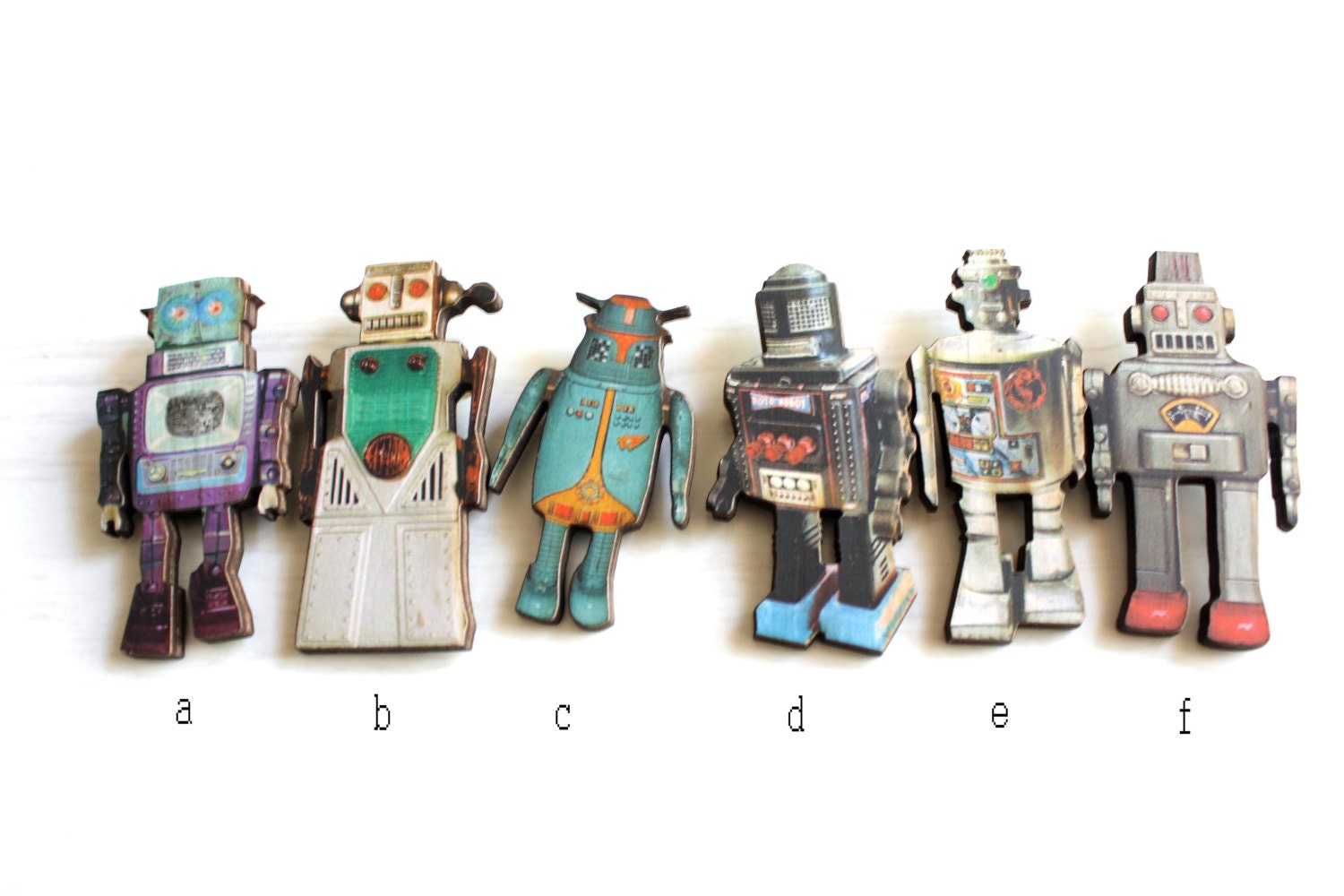 ブリキのおもちゃのゼンマイ式ロボット - Etsy 日本