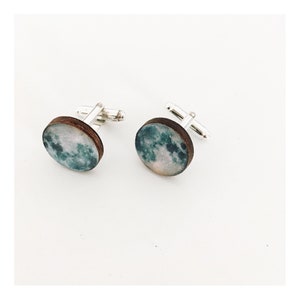 Moon Earrings / Cufflinks / Collar Clips image 6