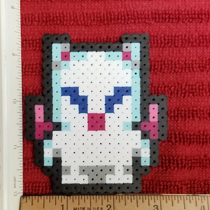 Moogle Final Fantasy Perler Bead Pixel — Pattern - Etsy
