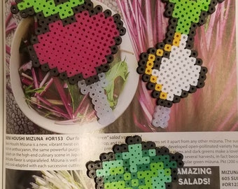 Digital Download — Perler Garden Vegetable Tags