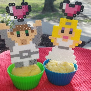 Digitaler Download — 8-Bit Legend of Zelda Hochzeitstorte Dekoration Muster