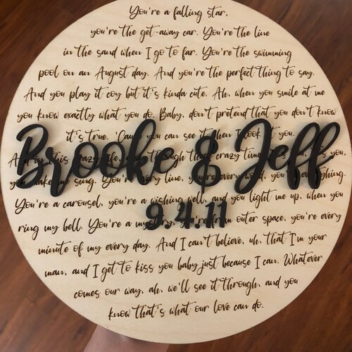 Wedding shops First Dance Sign