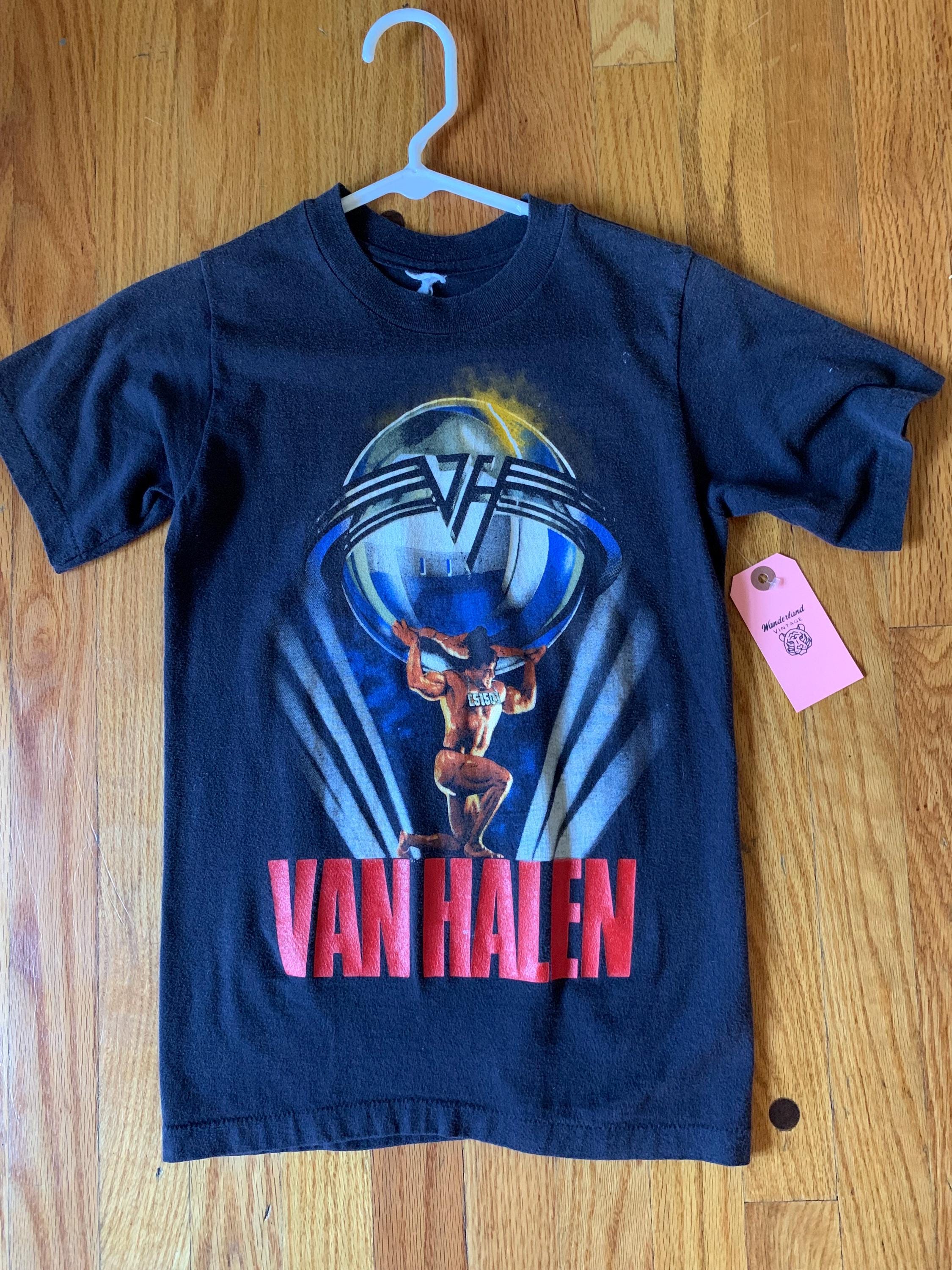 VAN HALEN ビンテージオリジナルティーシャツ Vintage Van Halen OU812 World Tour 1988 T-Shirt