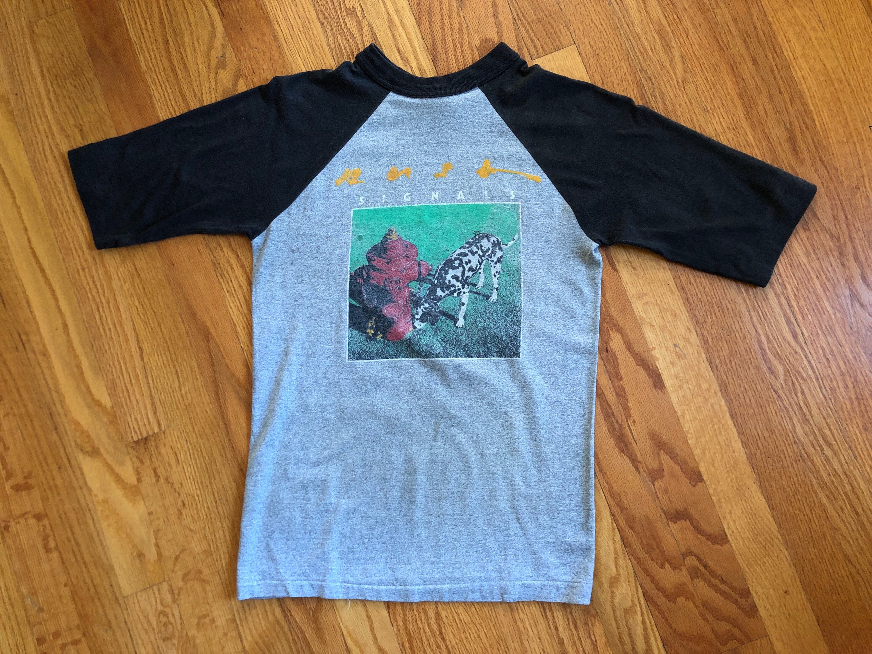 Rush Signals New World Tour 82 83 Vintage Concert T shirt Geddy Lee Alex Lifeson and Neil Peart Rush Raglan Small Etsy Australia