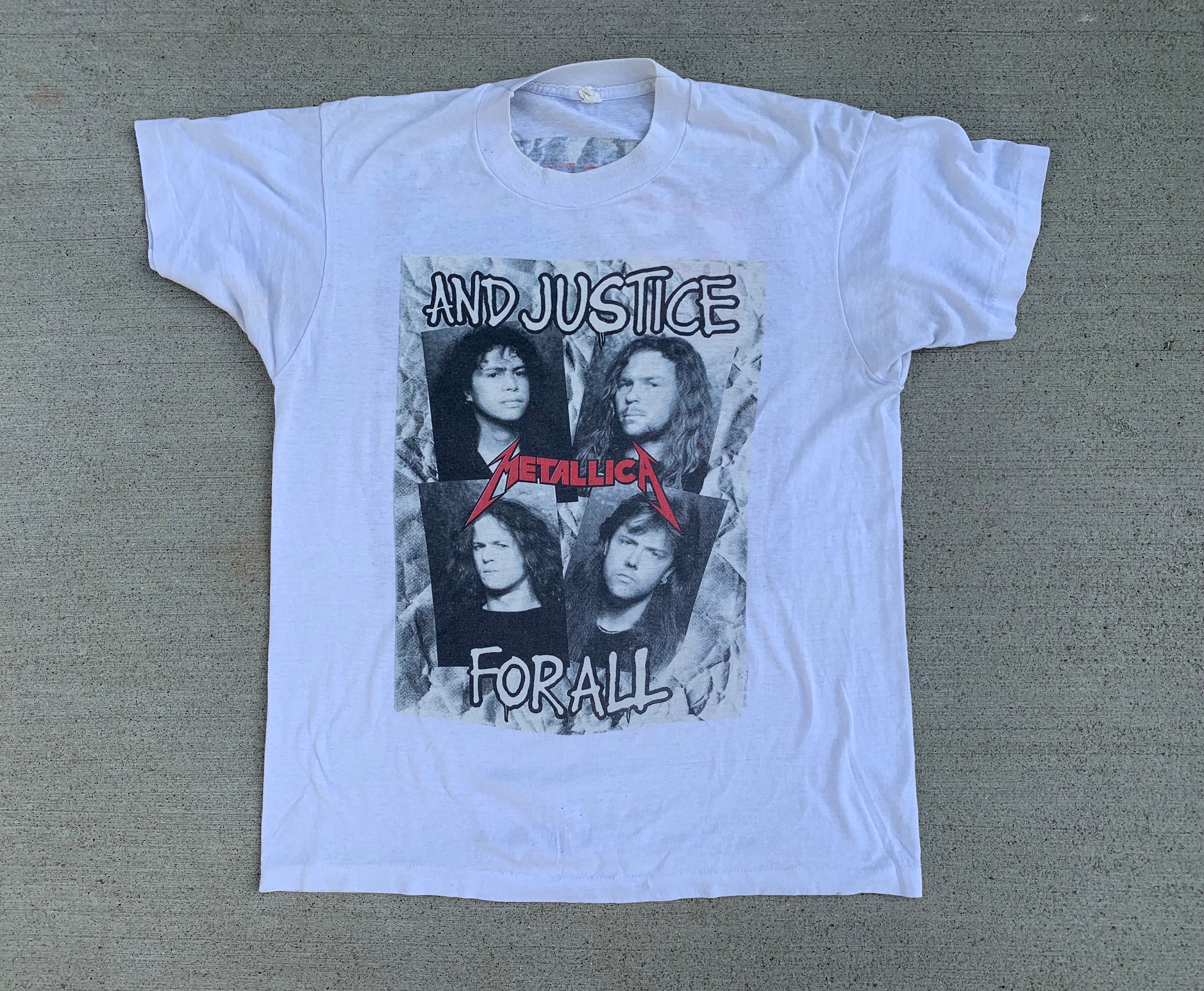 Metallica t shirt etsy hot sale