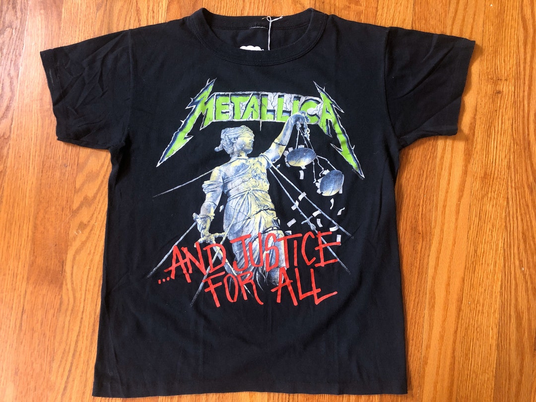 Metallica and Justice for All 1994 Vintage Concert T-shirt 