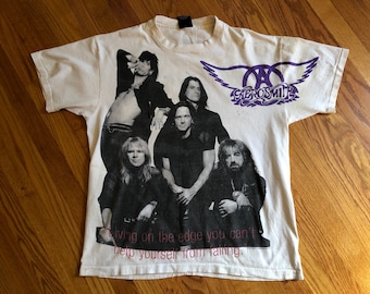 ヴィンテージ 90年代 エアロスミス ワールドツアー Tシャツ - 1999年
