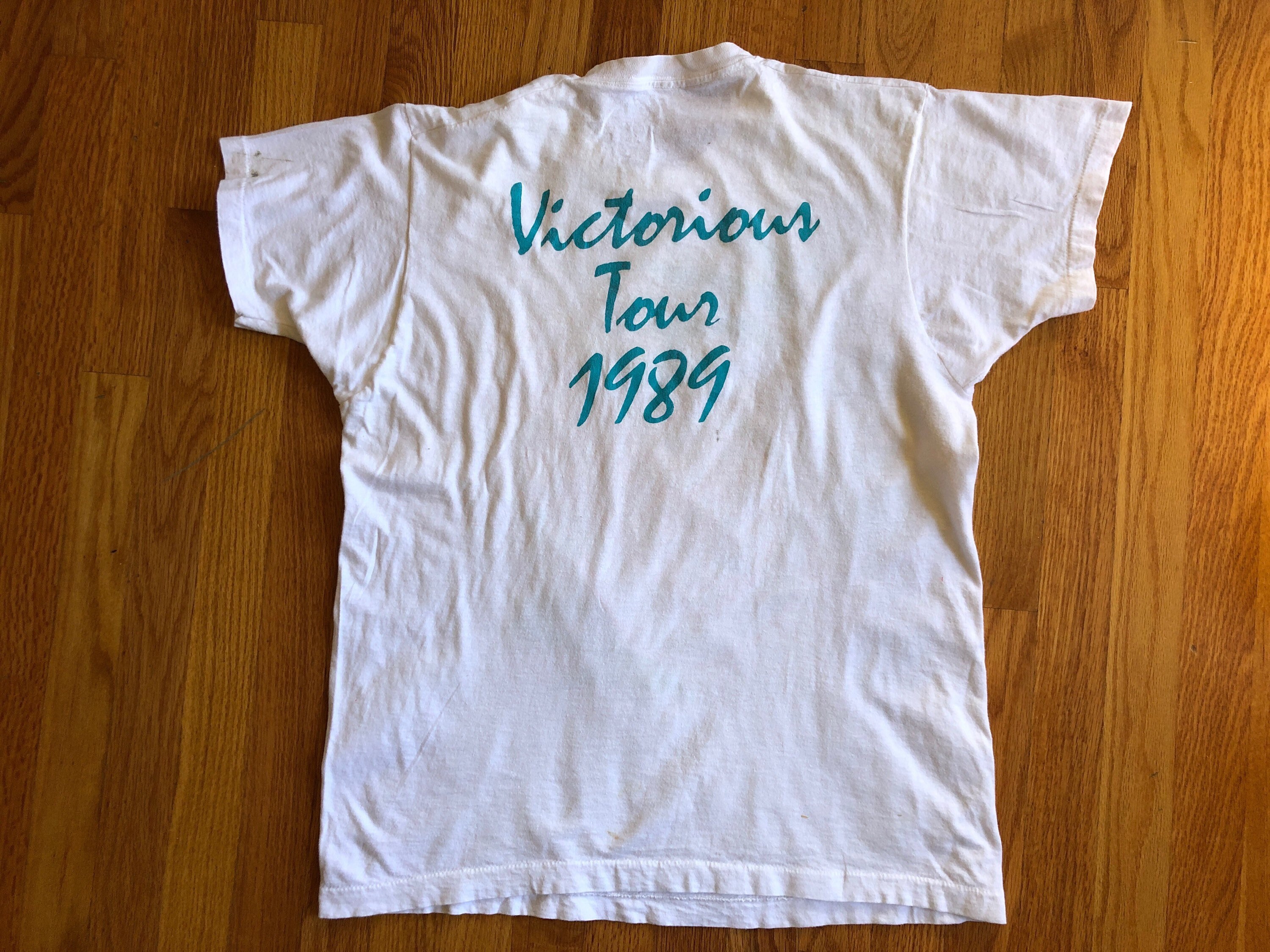 Chicago Victorious Tour | 1989 Concert Tshirt | Vintage Concert T 