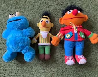 ヴィンテージ セサミストリート ぬいぐるみ - 11.5インチ Tyco 1996