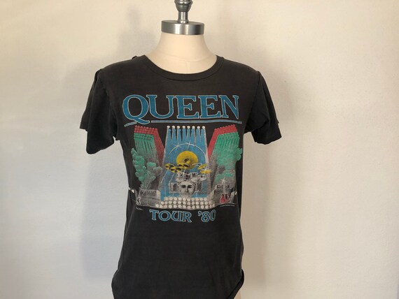 Queen 1980's Tour T-Shirt Screen Stars Authentic