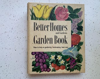 Better Homes and Garden Book 2nd Edition 1951 Vintage Garden, Vintage Home Decor, BHG, Gardening Book, Three Ring Binder Garden Book