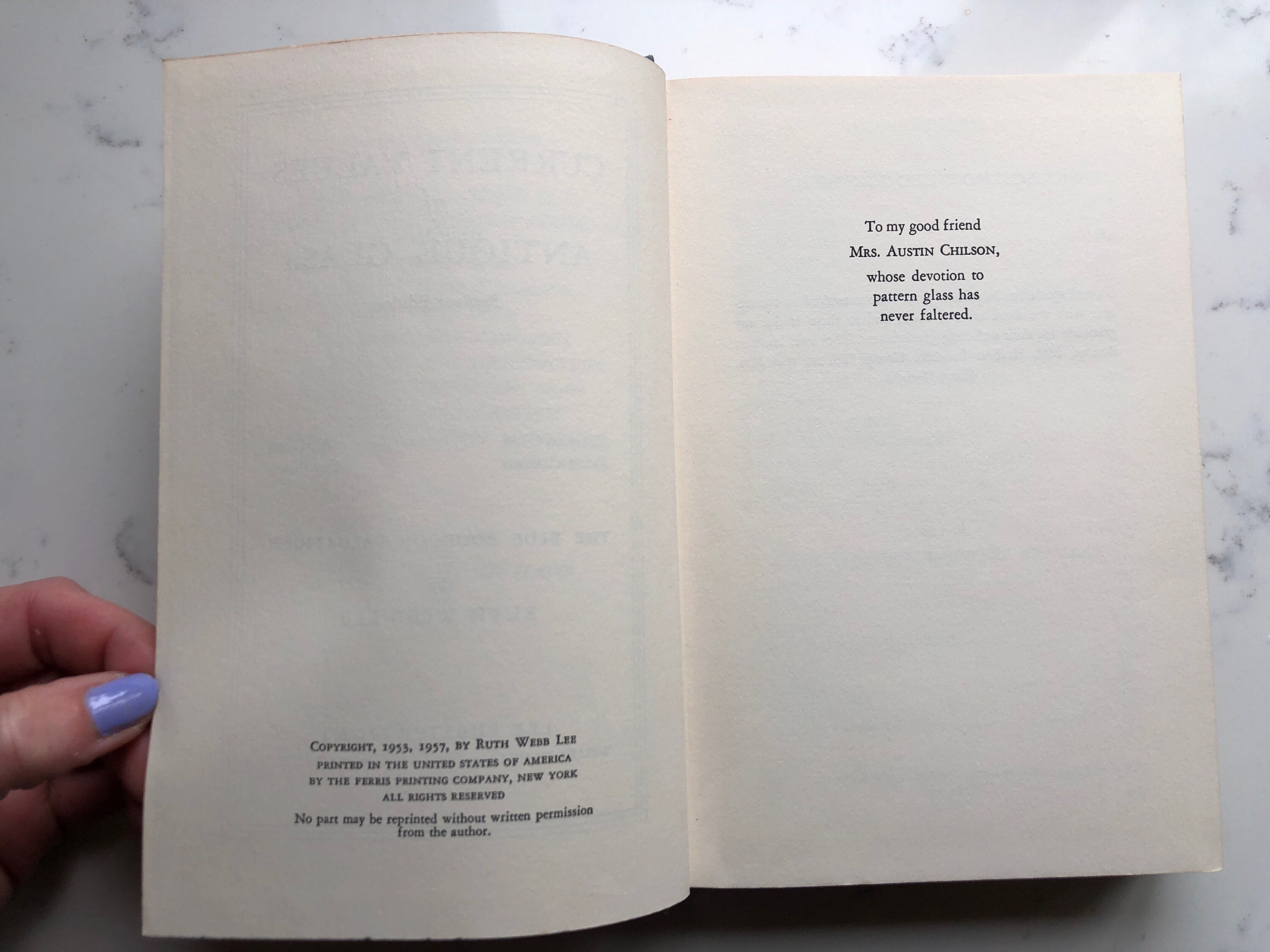 Current Values of Antique Glass Ruth b Lee Vintage Glass Guide Price Guides Etsy