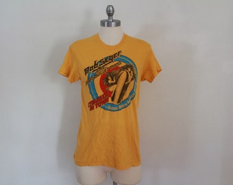 Bob Seger and The Silver Bullet Band Concert Tshirt Stranger in Town Touring North America 1978 Seger Tour Tee Concert Souvenir