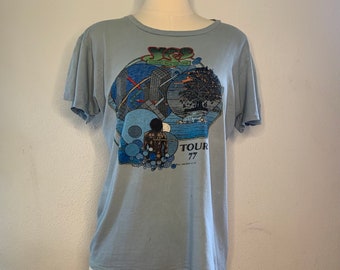 ミュージシャン 1970's [yes] promotional t shirts Vintage Yes concert t shirt 1970's? - Vintage T-Shirt Forum