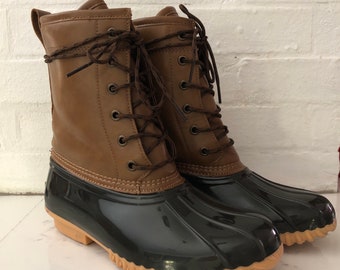 90s Duck Boots - Etsy