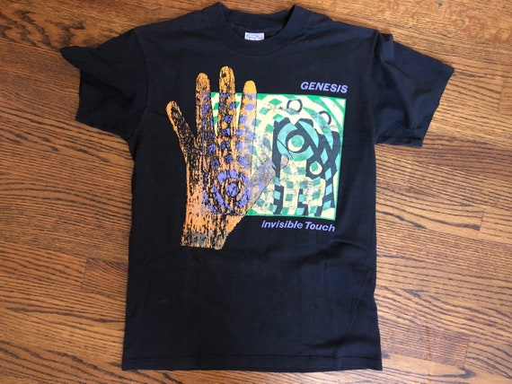 Genesis Invisible Touch Concert T-Shirt 1987 Vintage - Etsy 日本