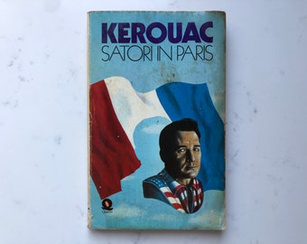 Kerouac • Satori In Paris • 1973  First Edition Paperback London • Kerouac Autobiography • Vintage Jack Kerouac