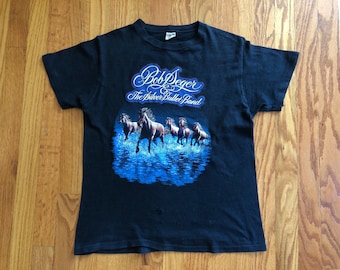 Bob Seger and The Silver Bullet Band Touring Against The Wind Concert T-shirt, size M
