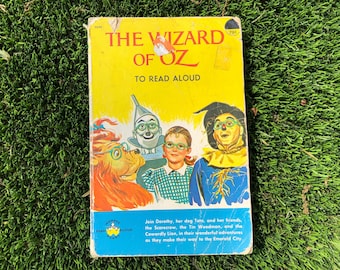 Der Zauberer von Oz zum Vorlesen, Oscar Weigle, L. Frank Baum, illustriert von Robert Patterson, Wonder Books 1960 Kinderbuch