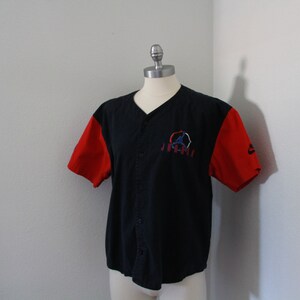 jordan button up jersey