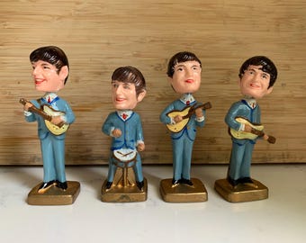 Vintage 1964 Swingers Beatles Music Figures Set, Inbox - Etsy