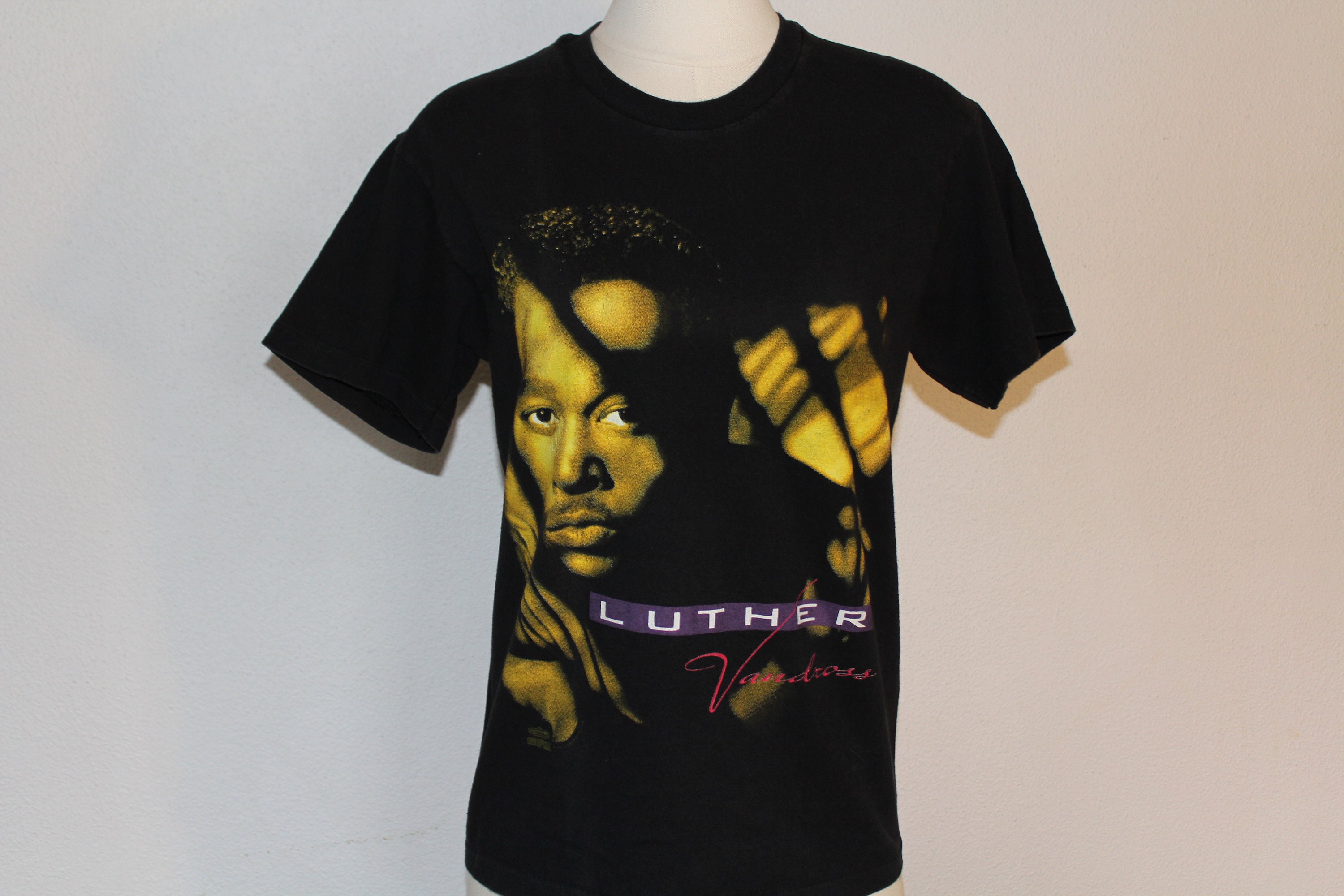 Luther Vandross Power of Love Tour Vintage Konzert T-Shirt 