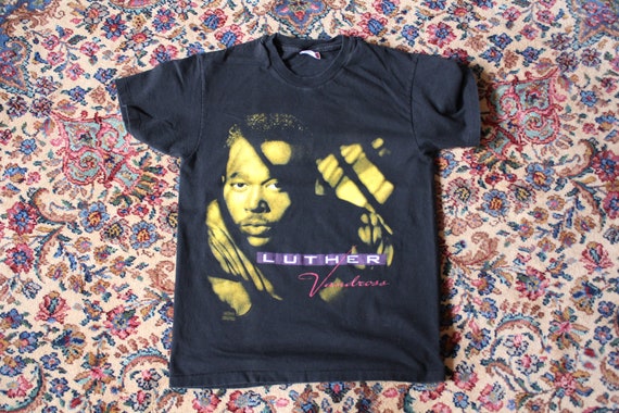 Luther Vandross Power of Love Tour Vintage Konzert T-Shirt 